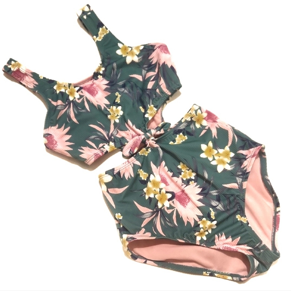 Floral One-Piece Swimsuit